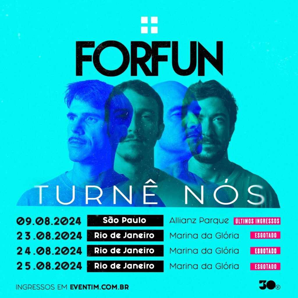 Forfun anuncia a ‘Turnê Nós’ que marca o retorno da banda aos palcos