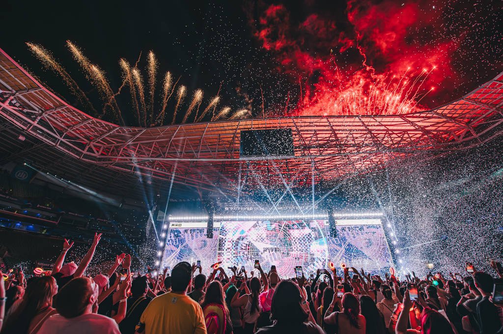 Mercado em crescimento: Brasil é o segundo maior mercado de shows do mundo