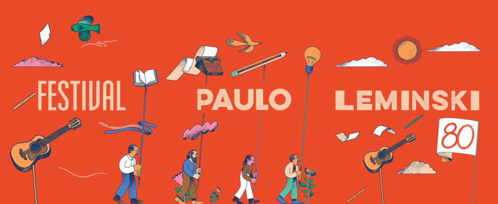 Paulo Leminski ganha festival em comemoração aos seus 80 anos de história com participação de Arnaldo Antunes, Zeca Baleiro e mais