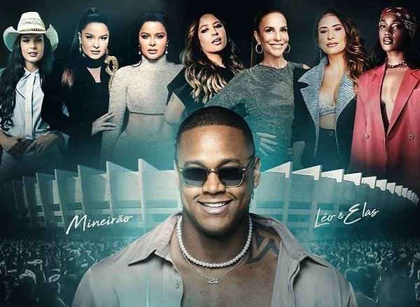 Léo Santana grava o projeto “Léo & Elas” no Mineirão na próxima semana