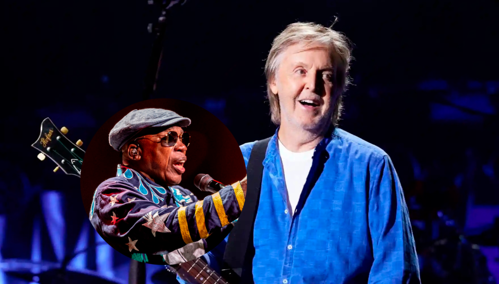 Milton Nascimento sobe ao palco com Paul McCartney no show de segunda-feira, em Belo Horizonte