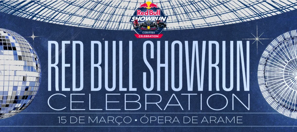 Red Bull Showrun: Celebration acontece no próximo dia 15 na Ópera de Arame